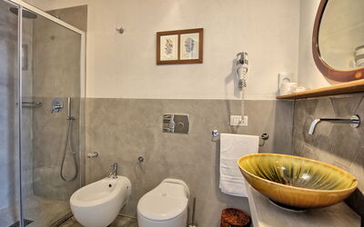 Villa Tenuta Lonciano: Bagno