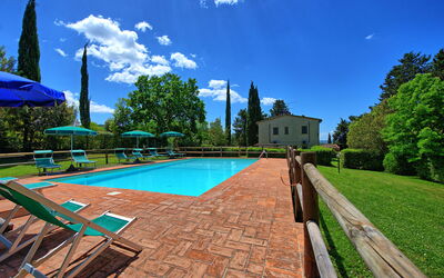 Villa Picchio: bassin, Extérieur, Jardin