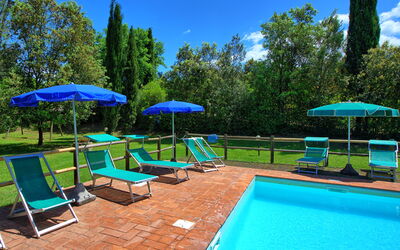 Villa Picchio: bassin, Extérieur, Jardin