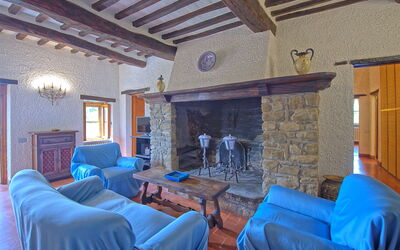 Villa Uccellaia: Salon