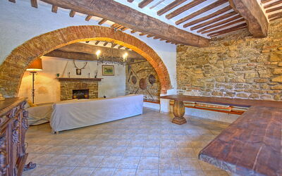 Villa Uccellaia: Salon