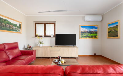 Villa Renina: Living Room