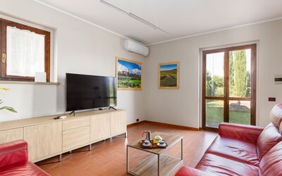 Villa Renina: Living Room