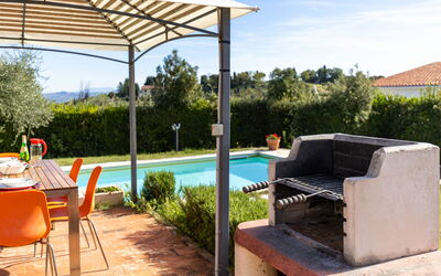 Villa Renina: Balcony / Terrace / Patio, Outdoor, Pool