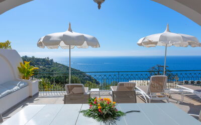 Villa Marianna: Balkon / terras / patio, Buitenkanten, Buitenshuis, Keer bekeken