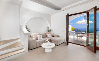 Villa Marianna: Woonkamer