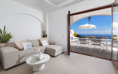 Villa Marianna: Woonkamer