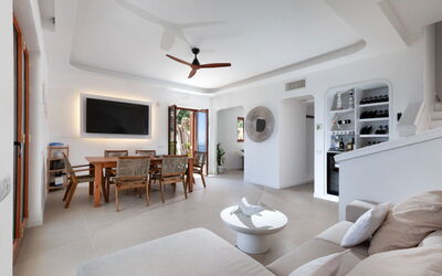 Villa Marianna: Woonkamer