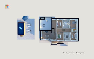 Villa Vespro: Planimetria