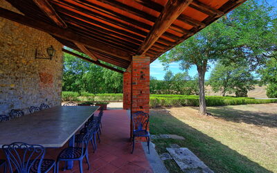 Villa Fabbri: Balkon / terras / patio