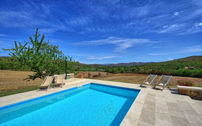 Villa Fabbri: Buitenshuis, zwembad