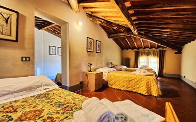 Villa Fabbri: slaapkamer