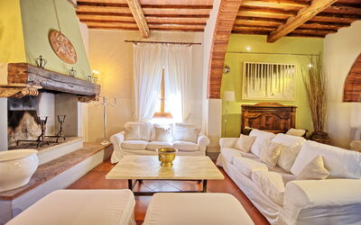 Villa Fabbri: Woonkamer