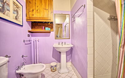 Villa Fabbri: Badkamer