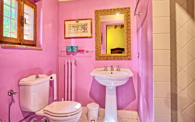 Villa Fabbri: Badkamer