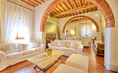 Villa Fabbri: Woonkamer