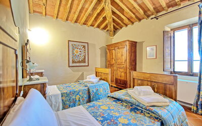 Villa Fabbri: slaapkamer