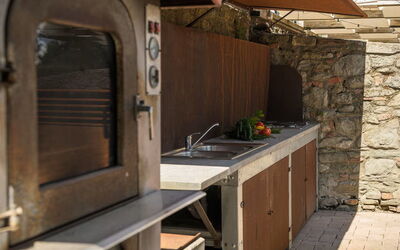 Villa Giare: all'aperto, Balcone / Terrazza / Patio, Giardino