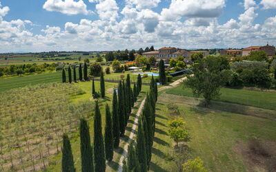 Villa Giare: all'aperto