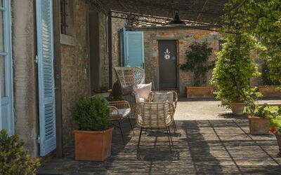 Villa Giare: all'aperto, Balcone / Terrazza / Patio, Esterni