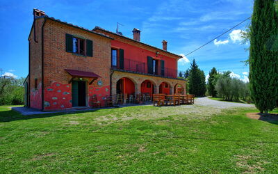 Villa Mario: Esterni, Giardino