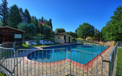 Villa Mario: all'aperto, Esterni, Piscina