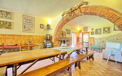 Villa Mario: Sala da pranzo, Soggiorno