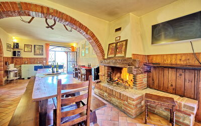 Villa Mario: Sala da pranzo, Soggiorno