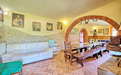 Villa Mario: Sala da pranzo, Soggiorno