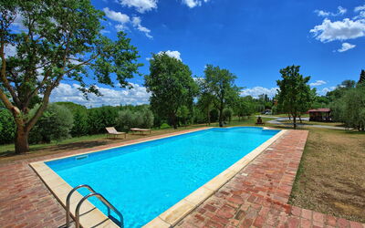 Villa Palmina: Tuin, zwembad