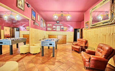 Villa Palmina: Woonkamer