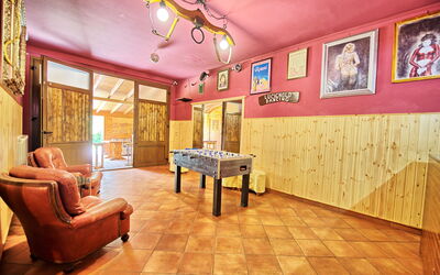 Villa Palmina: Woonkamer