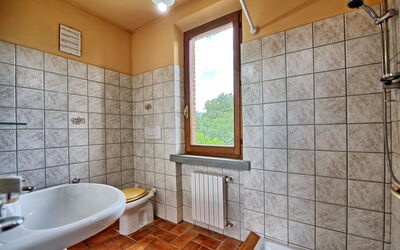 Villa Palmina: Badkamer