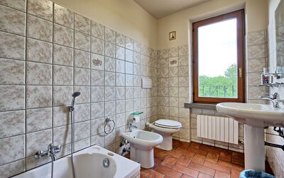 Villa Palmina: Badkamer