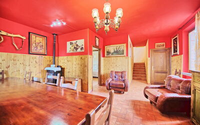 Villa Palmina: Lunchroom, Woonkamer