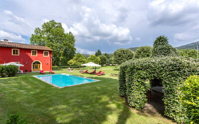 Villa Rubrum: bassin, Extérieur, Extérieurs, Jardin