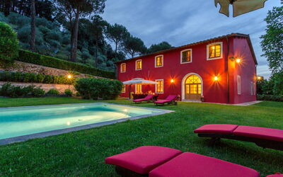 Villa Rubrum: bassin, Extérieur, Extérieurs, Jardin