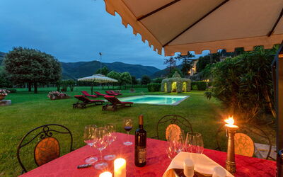 Villa Rubrum: Extérieur, Jardin