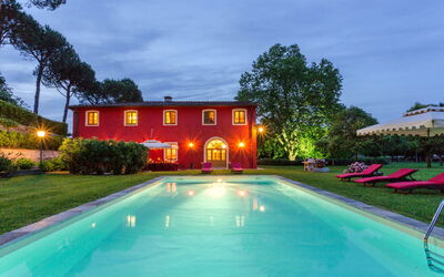 Villa Rubrum: bassin, Extérieur, Extérieurs, Jardin