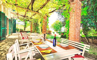 Villa Ulivacci: all'aperto