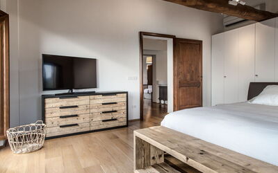 Villa Chiugi: chambre à coucher