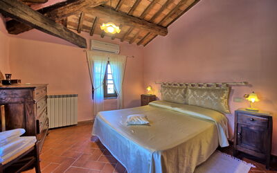 Cerretalta: chambre à coucher