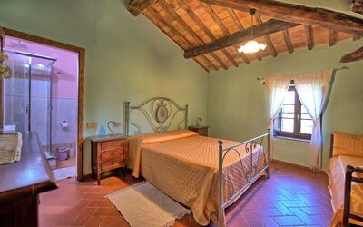 Cerretalta: chambre à coucher