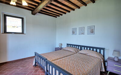 Querciolaia: chambre à coucher
