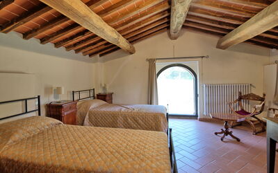 Querciolaia: chambre à coucher