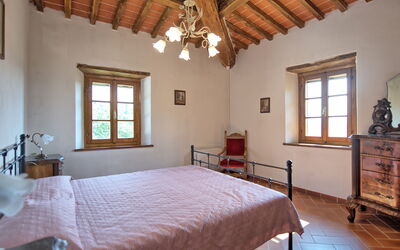 Querciolaia: chambre à coucher