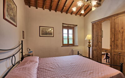 Querciolaia: chambre à coucher