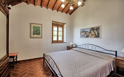 Querciolaia: chambre à coucher