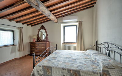 Querciolaia: chambre à coucher