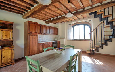 Querciolaia: Cuisine, Salle à manger